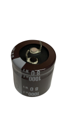 1000UF 80V 25X25 ELEKTROLİTİK SNAP KONDANSATÖR - NICHICON - NICHICON