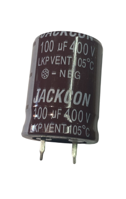 100UF 400V 22X30 ELEKTROLİTİK SNAP KONDANSATÖR - JACKCON - 1