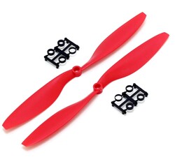 1045 Kırmızı Plastik CW/CCW Pervane Seti (Çok Al Az Öde İle %30'a Varan İndirimli) - China