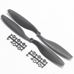 1045 Siyah Plastik CW/CCW Pervane Seti (Çok Al Az Öde İle %30'a Varan İndirimli) - 