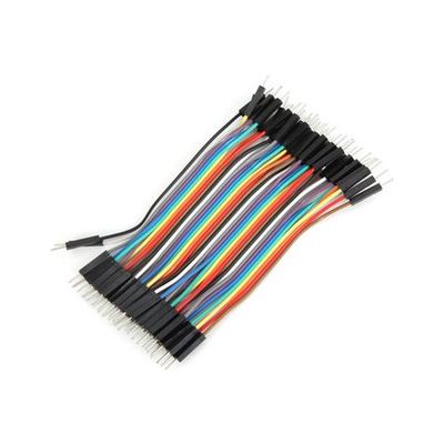 10cm 40'lı Jumper Kablo Erkek-Erkek (Çok Al Az Öde İle %20'ye Varan İndirimli) - 1