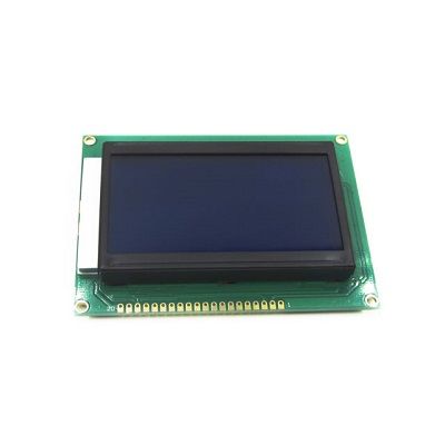 128X64 Mavi Backlight Grafik LCD - 1
