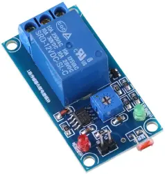 12V 1 Kanal LDR Işık Sensörü Kontrollü Röle Kartı (Çok Al Az Öde İle %20'ye Varan İndirimli) - 
