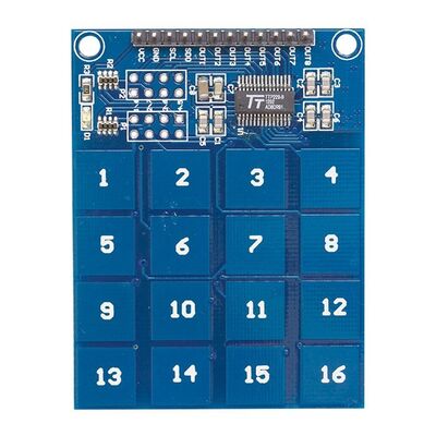 16'lı Dokunmatik Tuş Takımı - Kapasitif Buton - 1