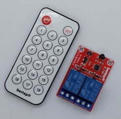 2 Kanal IR Kumandalı Röle Kartı 12 Volt (Çok Al Az Öde İle %30'a Varan İndirimli) - China