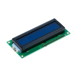 2*16 LCD Mavi, Üstten Ve Alttan Pinli (Çok Al Az Öde İle %30'a Varan İndirimli) - 