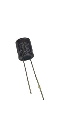 220UF 50V 10X12 ELEKTROLİTİK KONDANSATÖR - JACKCON - 1