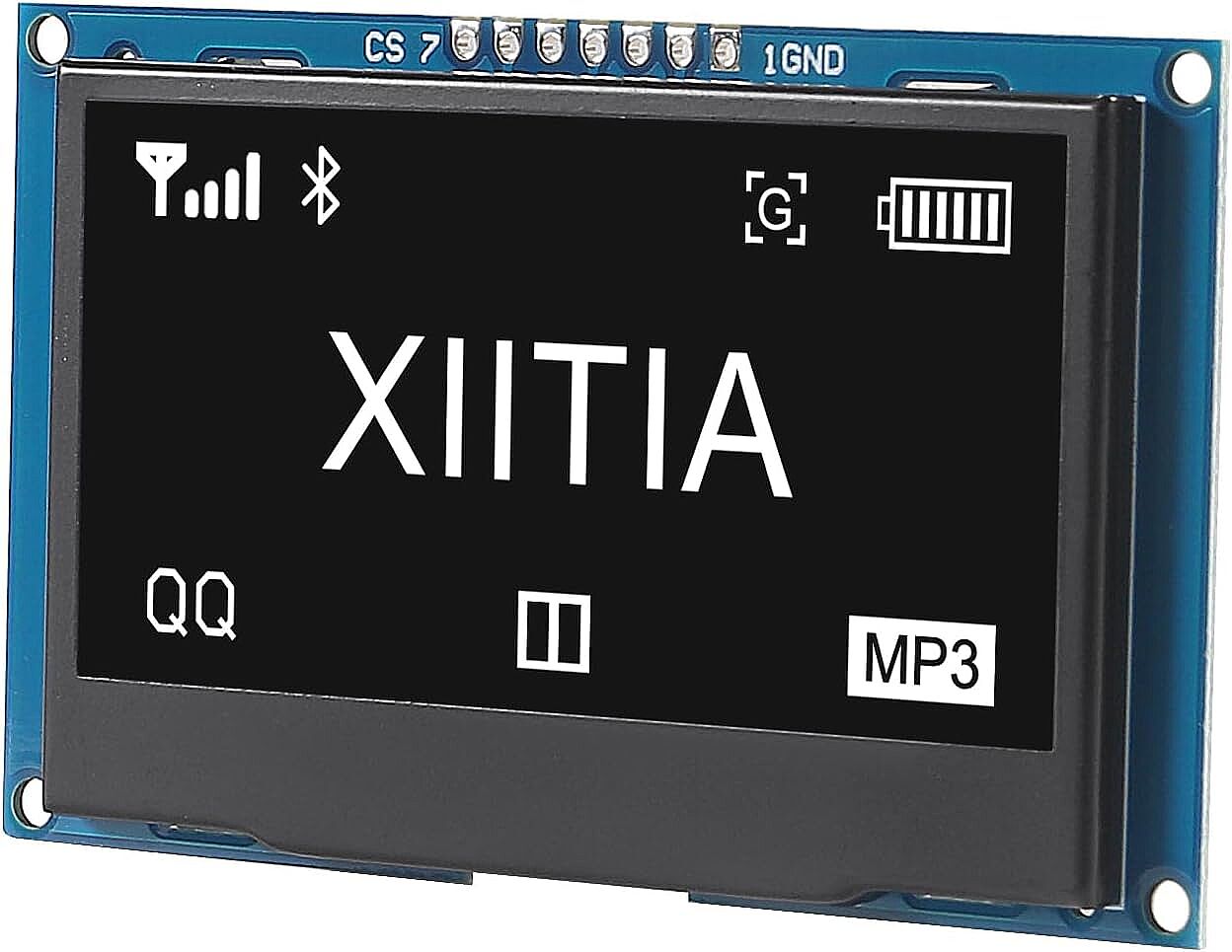 2.42 inç VER 4.1 128×64 SSD1309 7 Pinli SPI/I2C OLED LCD Ekran Modülü - Lehimli (Çok Al Az Öde İle %20'ye Varan İndirimli) - 1