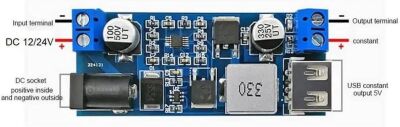 24V/12V'dan 5V'a 5A Step Down Voltaj Düşürücü Modülü - 3