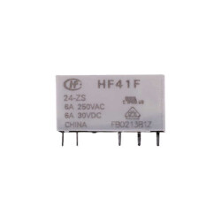 HF41F-24VDC 12Volt 5 Pin Yassı Röle - Hongfa