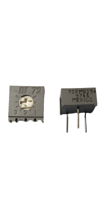 72PMR25K 25K 3386 TEK TURLU YATIK TRİMPOT - 1