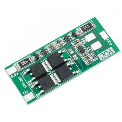 2S 20A 8.4V BMS 18650 Lityum Lipo Pil Şarj Koruma Devresi - 1