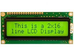 2x16 LCD Yeşil - 1