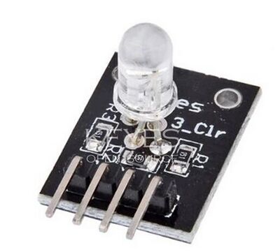 3 Renkli RGB Led Modülü - 5 mm RGB Led - 1