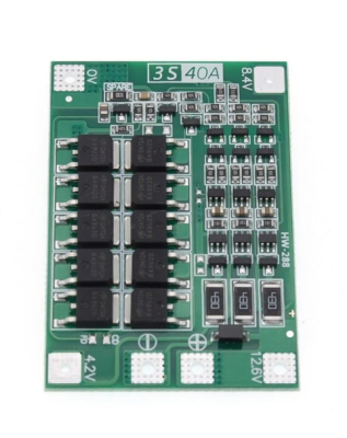 3S 40A BMS 12.6V 18650 Lityum Pil Şarj Koruma Devresi (Çok Al Az Öde İle %20'ye Varan İndirimli) - 1