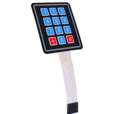 3x4 Membran Tuş Takımı - Keypad - 1