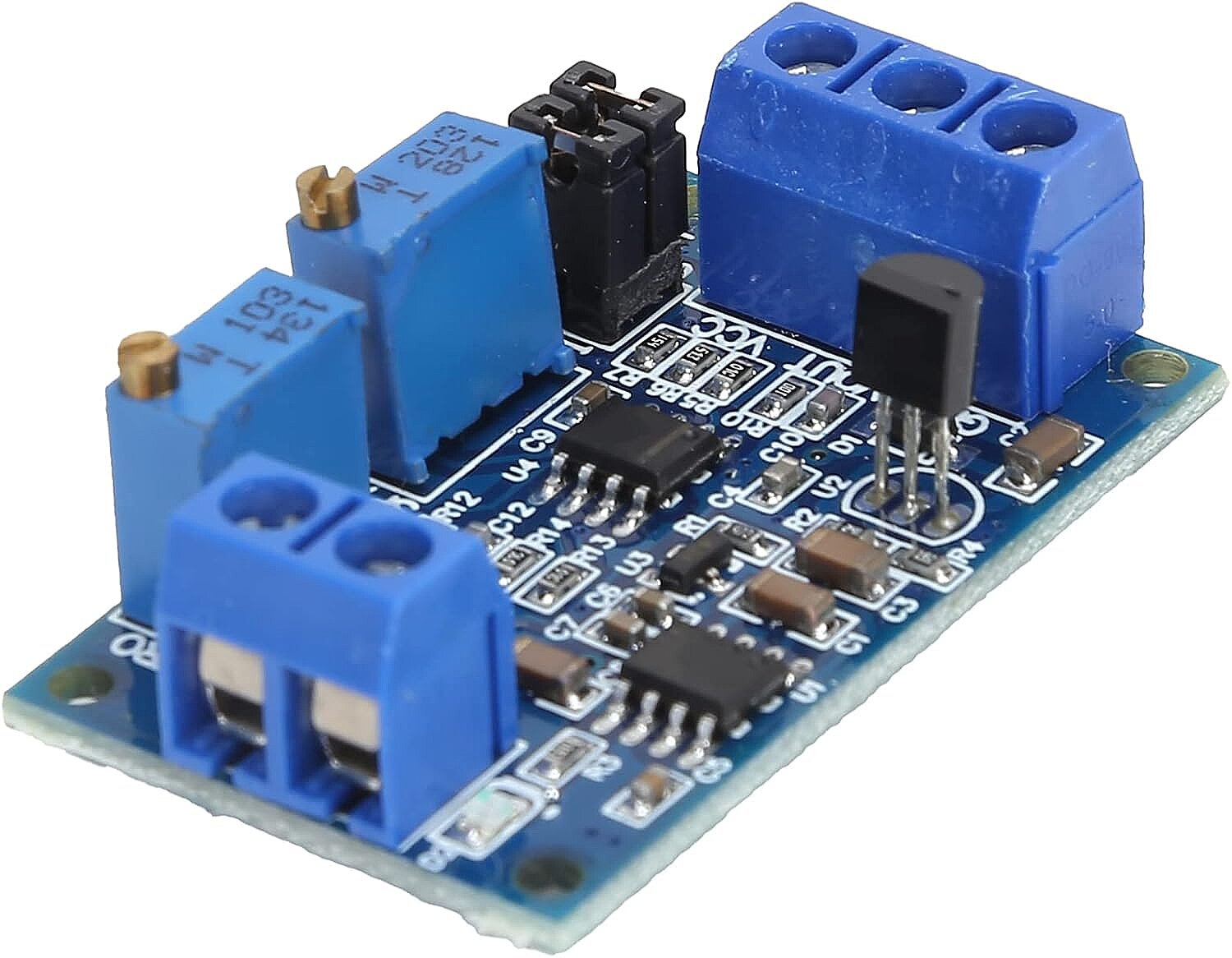 4-20mA to 0-3.3V/5V/10V Akım-Voltaj Sinyal Çevirici Modül - 1