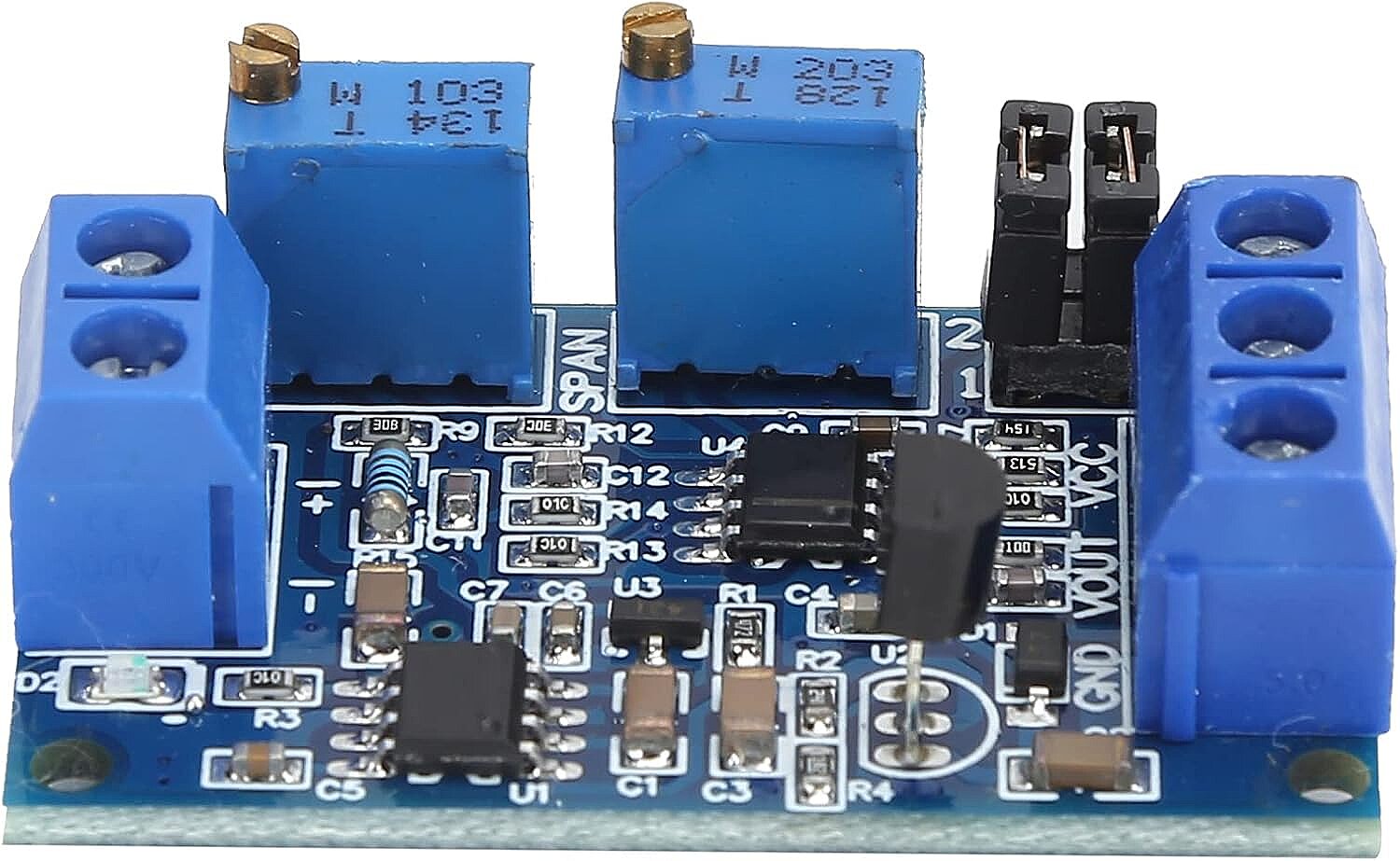 4-20mA to 0-3.3V/5V/10V Akım-Voltaj Sinyal Çevirici Modül - 3