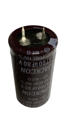 4700UF 80V 25X50 ELEKTROLİTİK SNAP KONDANSATÖR - JACKCON - 1