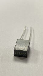 470NF 100V %5 5mm Polyester Kondansatör - China