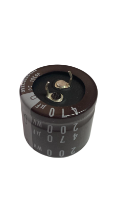 470UF 200V 30X25 ELEKTROLİTİK SNAP KONDANSATÖR - NIPPON - 1