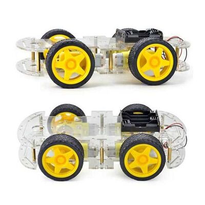 4WD Çok Amaçlı Mobil Robot Platformu (Çok Al Az Öde İle %30'a Varan İndirimli) - 3