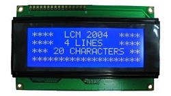 China - 4x20 LCD Mavi