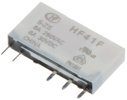 HF41F-5VDC 5Volt 5 Pin Yassı Röle - Hongfa