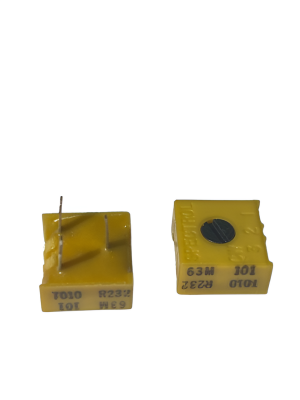 63M-101-100R 100R 3386 TEK TURLU YATIK TRİMPOT-VISHAY SPECTROL - 1