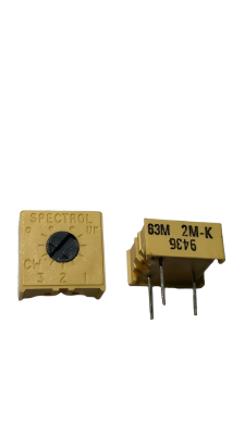 063M2052M 63M-205-2M TEK TURLU YATIK TRİMPOT - VISHAY SPECTROL - 1