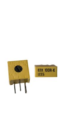 63X-101-100R 3386 100OHM TEK TURLU DİK TRİMPOT - VISHAY SPECTROL - 1