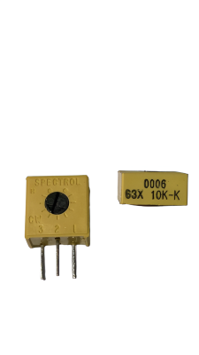 63X-10K-K 3386 10K TEK TURLU DİK TRİMPOT - VISHAY SPECTROL - 1