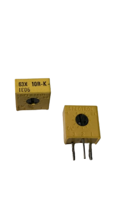 63X10R - 63X 10R-K 10R 3386 TEK TURLU DİK TRİMPOT - VISHAY SPECTROL - 1