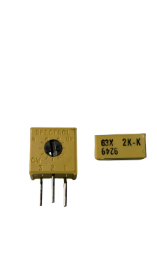 63X 2K-K 3386 2K TEK TURLU DİK TRİMPOT - VISHAY SPECTROL - 1