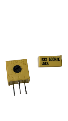 63X500R-K 500R 3386 TEK TURLU DİK TRİMPOT - VISHAY SPECTROL - 1