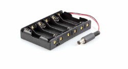 6'lı AA Pil Yuvası (Barrel Jack Çıkışlı) (Çok Al Az Öde İle %20'ye Varan İndirimli) - China