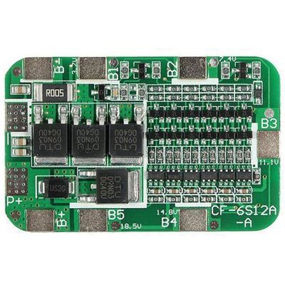 ​6S 15A 24V Li-on 18650 BMS PCM Pil Koruma 6 Pil Lion Lipo Pil - 1