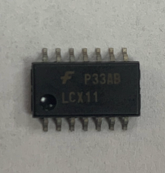 74LCX11M SOIC FAIRCHILD TUBE - FAIRCHILD