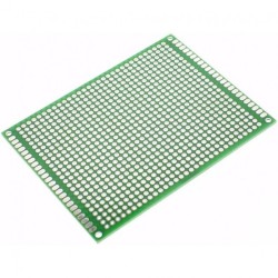 7x9 cm Çift Yüzlü Delikli Plaket - China