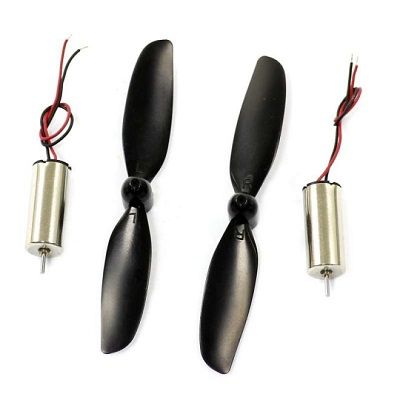 820 Çekirdeksiz DC Motor (2 Adet + 2 Pervane) (Mini Drone Motoru) (Çok Al Az Öde İle %30'a Varan İndirimli) - 1