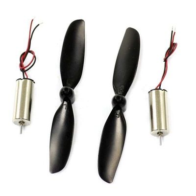 820 Çekirdeksiz DC Motor (2 Adet + 2 Pervane) (Mini Drone Motoru) - 1