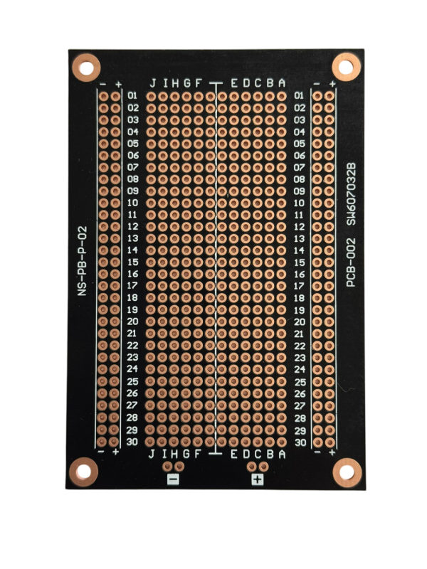 PCB-002 94x64MM 484 Noktalı Siyah PCB Proto Breadboard - 2