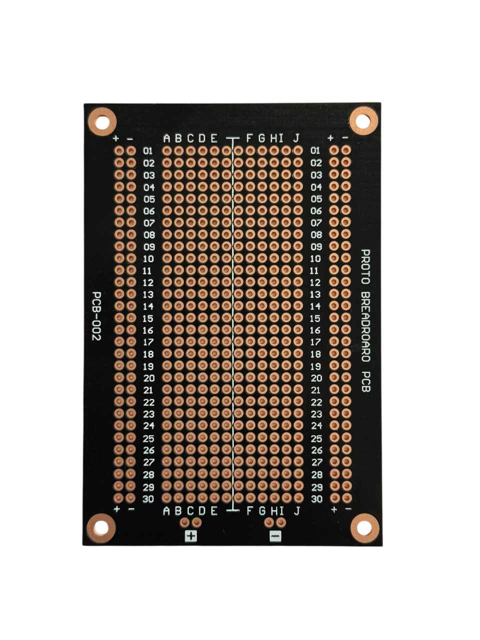 PCB-002 94x64MM 484 Noktalı Siyah PCB Proto Breadboard - 1