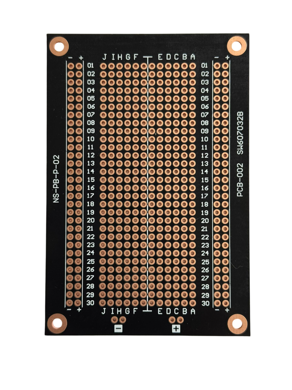 PCB-002 94x64MM 484 Noktalı Siyah PCB Proto Board - 2