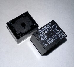 JQC-3F(T73) 9VDC 10A Qianji Röle - Qianji