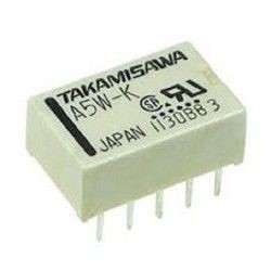 A5W-K 5V Çift Kontak Tek Bobin - Takamisawa