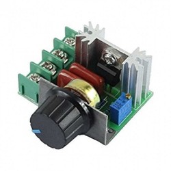 AC 220V, 2000W Dimmer, Yüksek Güçlü Gerilim Regülatörü (Çok Al Az Öde İle %20'ye Varan İndirimli) - 