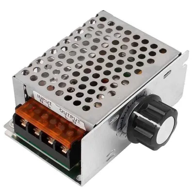 AC 220V 4000W Dimmer Motor Hız Kontrol Regülatörü Kartı (Çok Al Az Öde İle %20'ye Varan İndirimli) - 1