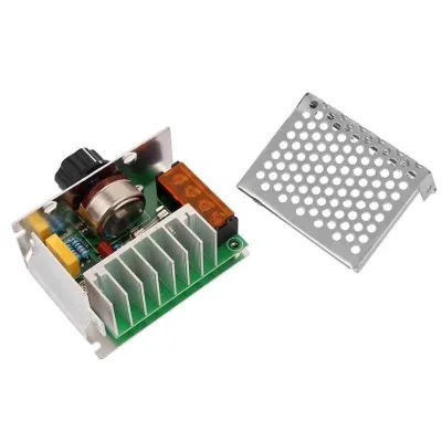 AC 220V 4000W Dimmer Motor Hız Kontrol Regülatörü Kartı (Çok Al Az Öde İle %20'ye Varan İndirimli) - 2