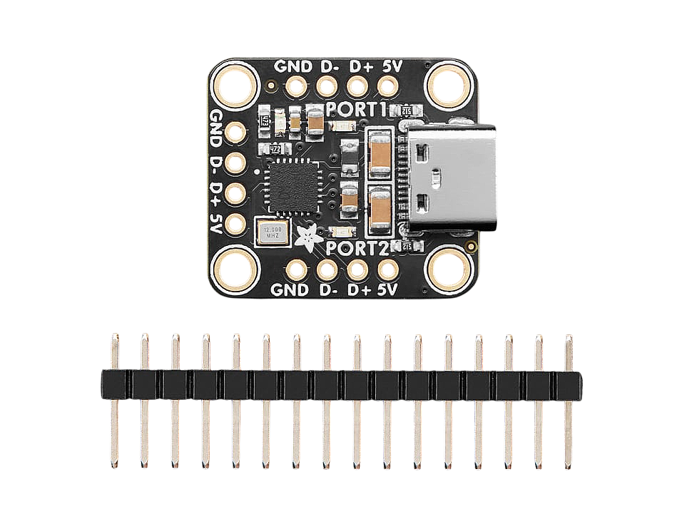 Adafruit CH334F Mini 2-Port USB Hub Breakout Kartı (Çok Al Az Öde İle %20'ye Varan İndirimli) - 2